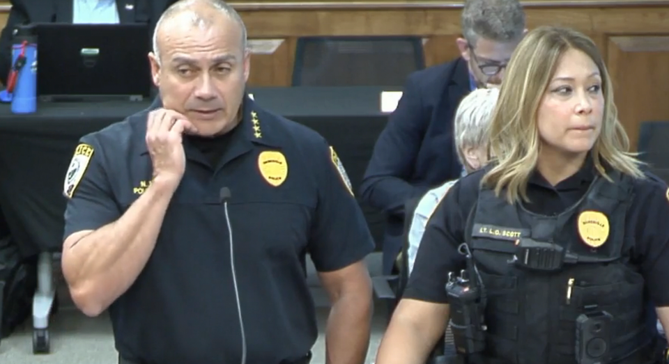 Local PD Holds Quarterly Update for Commissioners