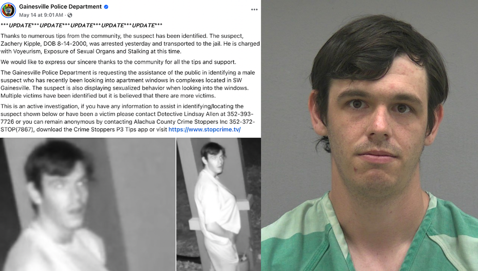 From Facebook to Jail, Voyeurism Suspect Arrested