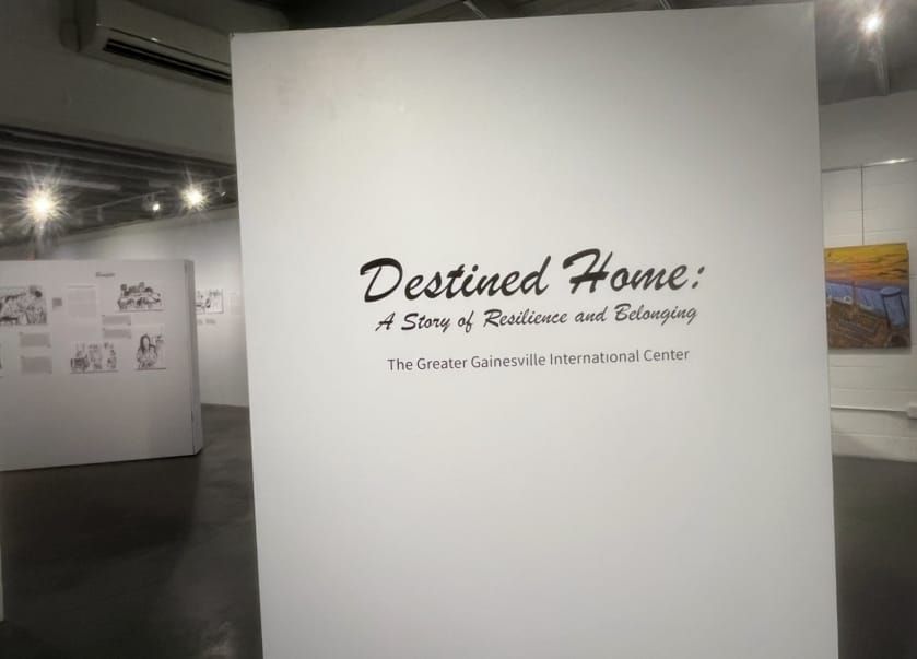 Gainesville Fine Arts Association Hosts Greater Gainesville International Center “Destined Home” Art Exhibit
