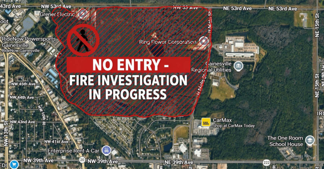 Press Release: Temporary No Entry Zone Established for North Main Street Wildfire
