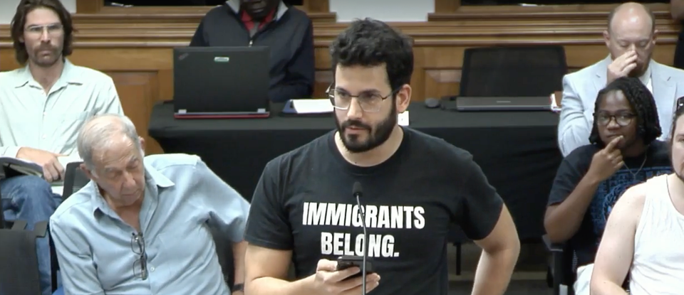 Immigrant-Rights Activists Present Anti-ICE Petition to Gainesville City Commission