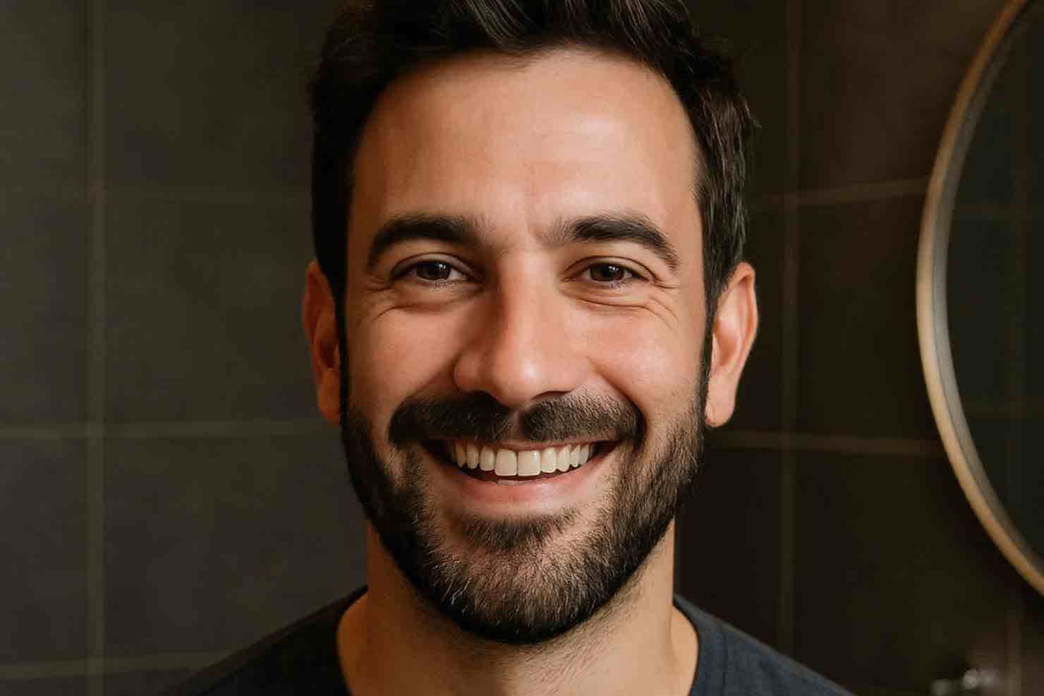 Por qué tu barba luce mejor después de una exfoliación para hombres