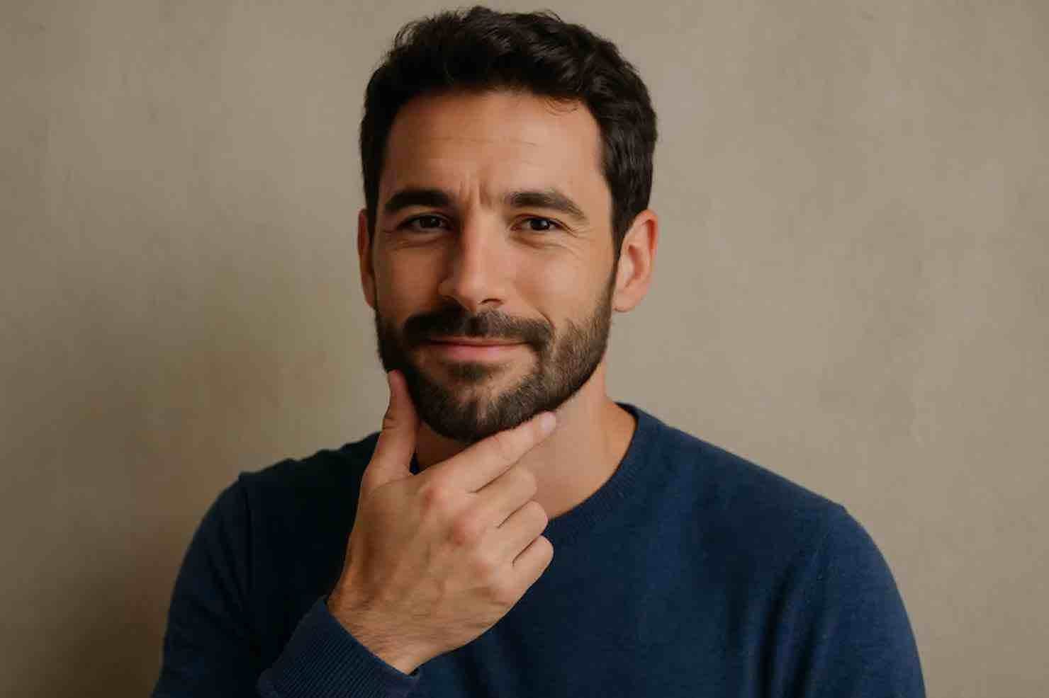 Papada en hombres: cómo camuflarla con la barba
