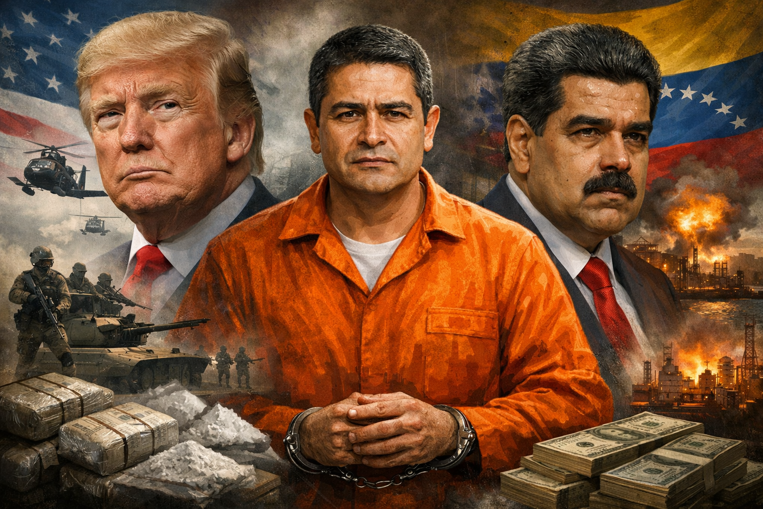 Trump slår til hardt mot Venezuela for å stanse narkotika – benåder samtidig dømt narkotikapresident