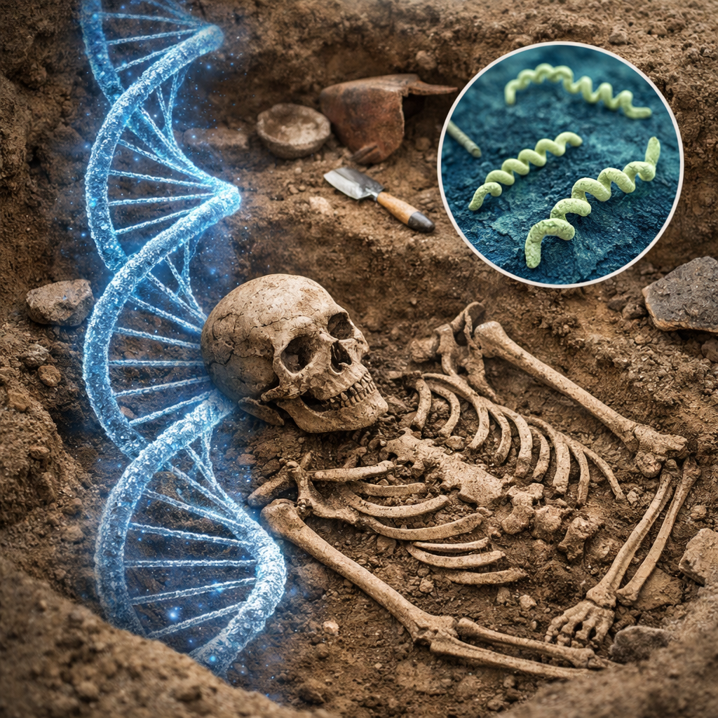 Funn av 5 500 år gammelt bakterie-DNA kan endre historien om syfilis