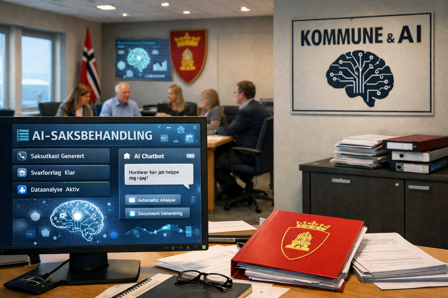 Når kommunen kjøper inn AI – uten at noen vet det