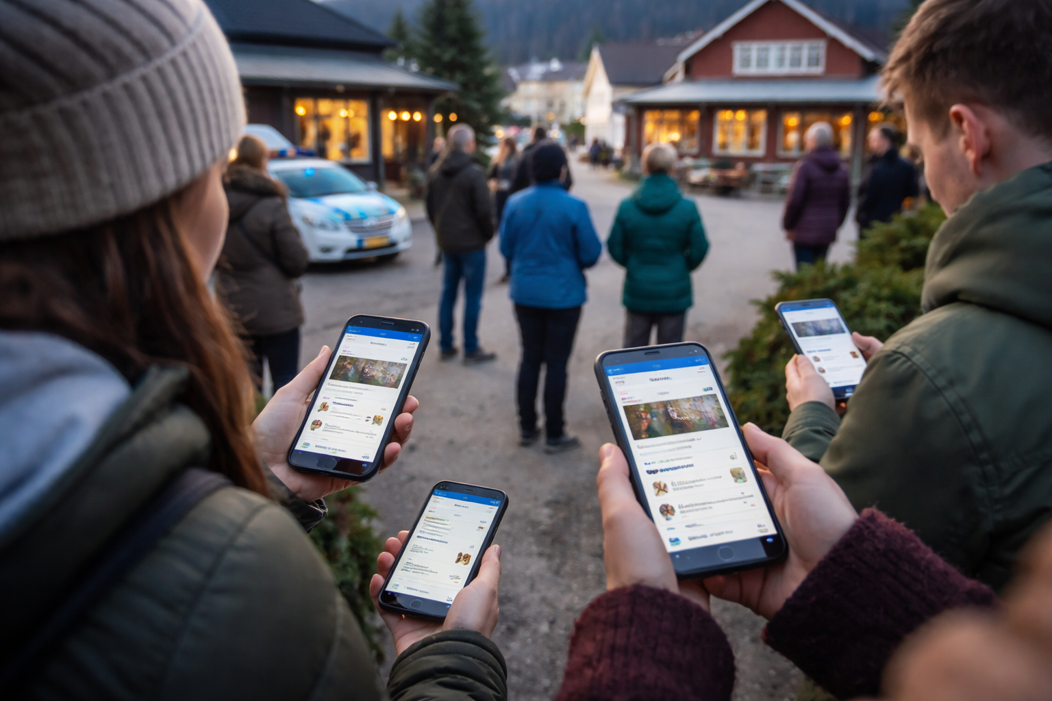 Facebook-gruppene har blitt bygdas varslingssystem