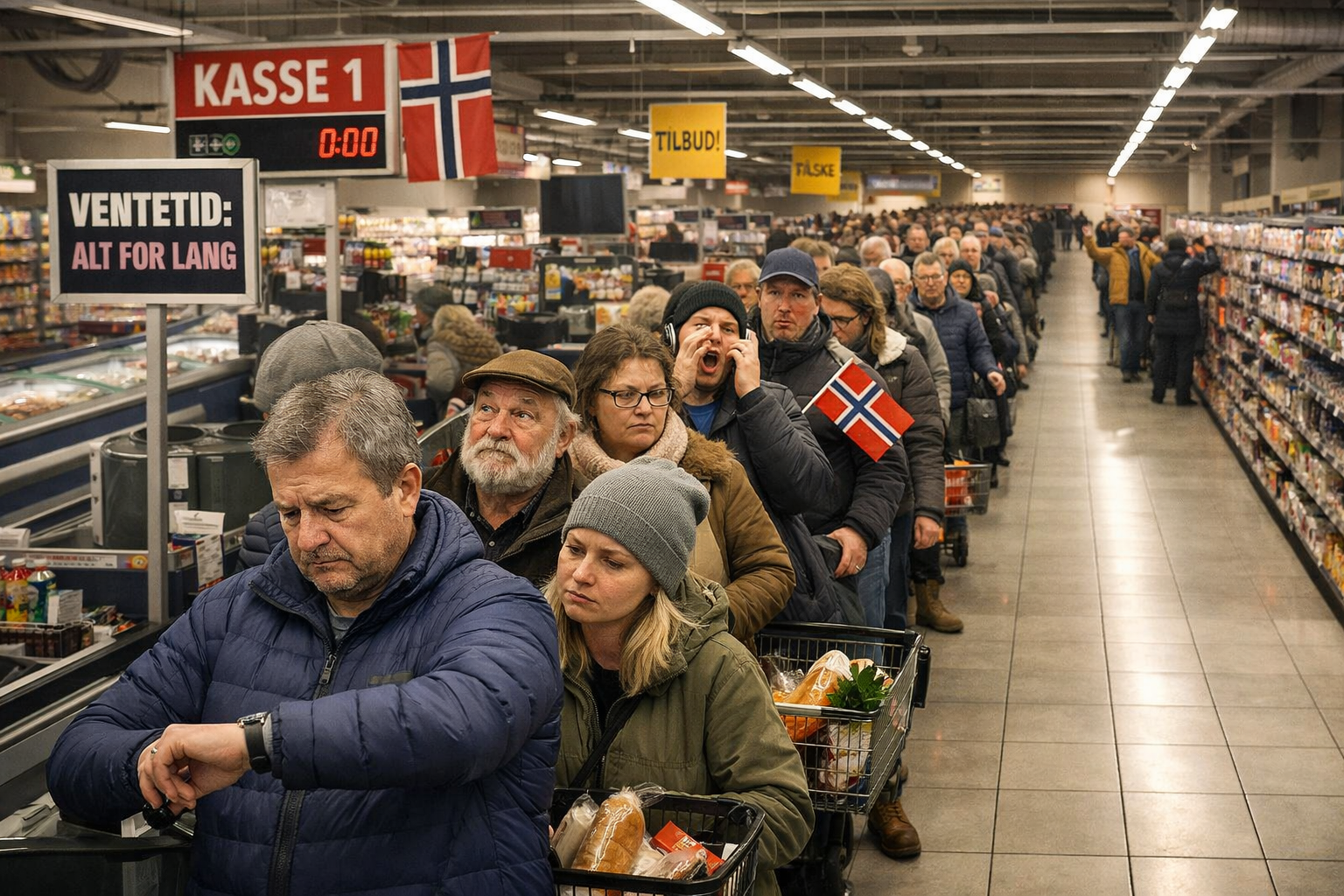 Norge i kø – en nasjonal idrett vi aldri meldte oss på
