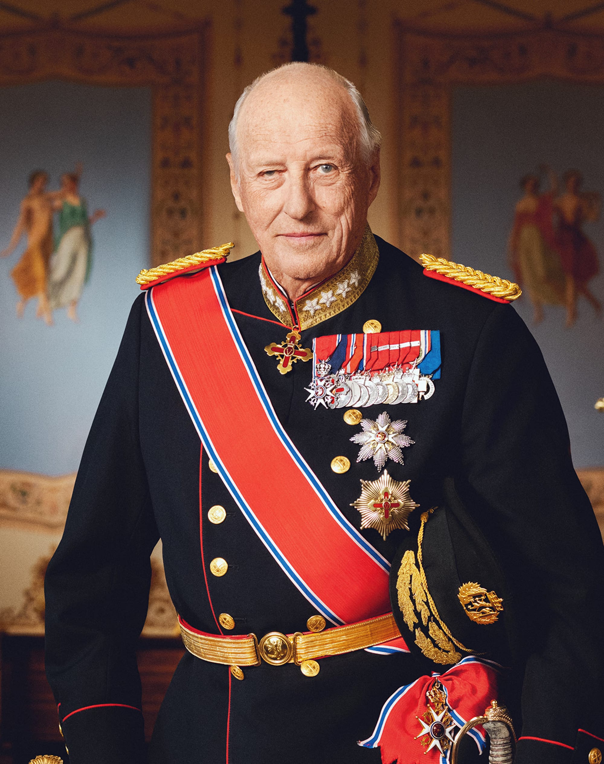 Gratulerer med dagen: Harald V fyller 89 år.