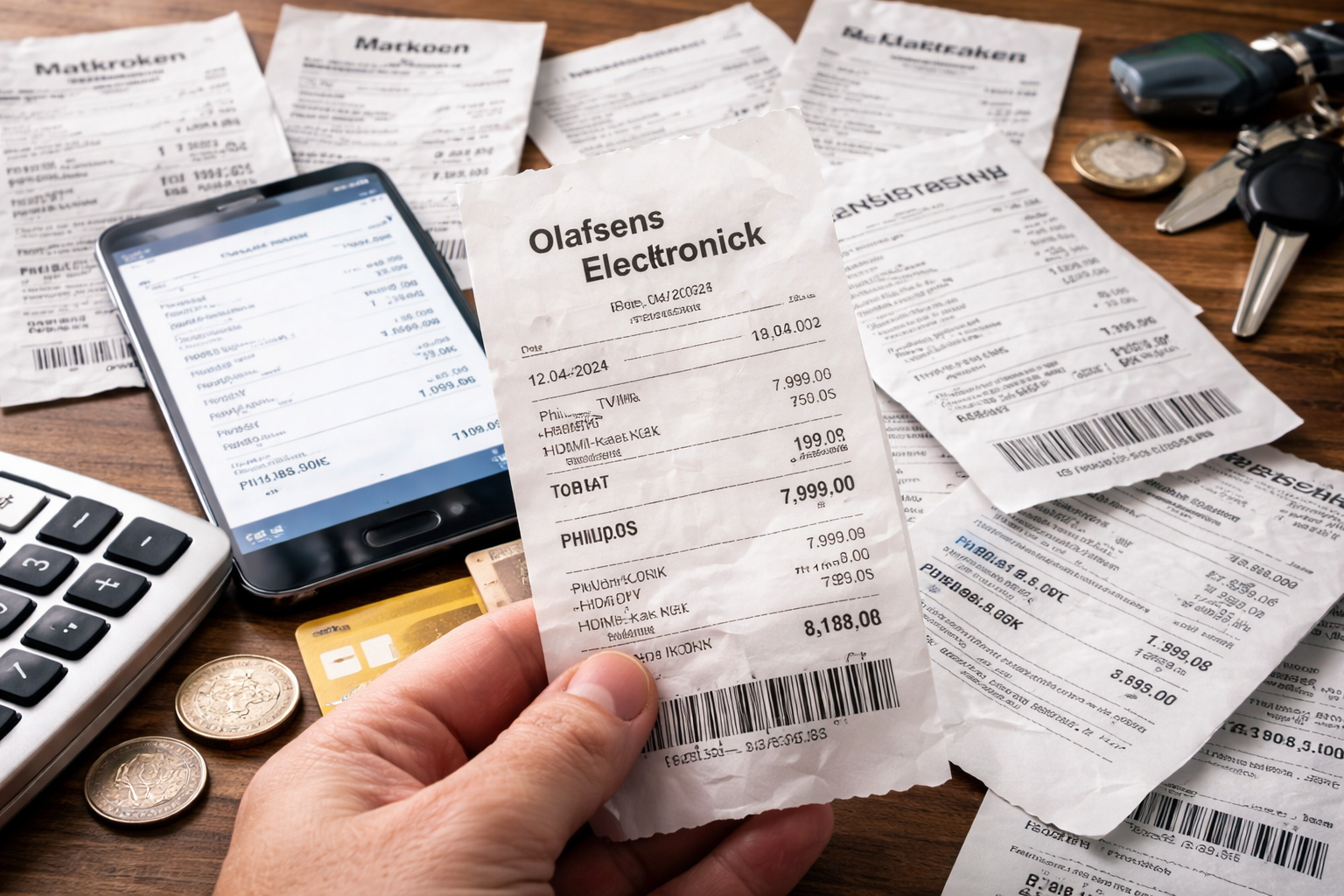 Kvitteringen – det lille papiret som styrer store summer