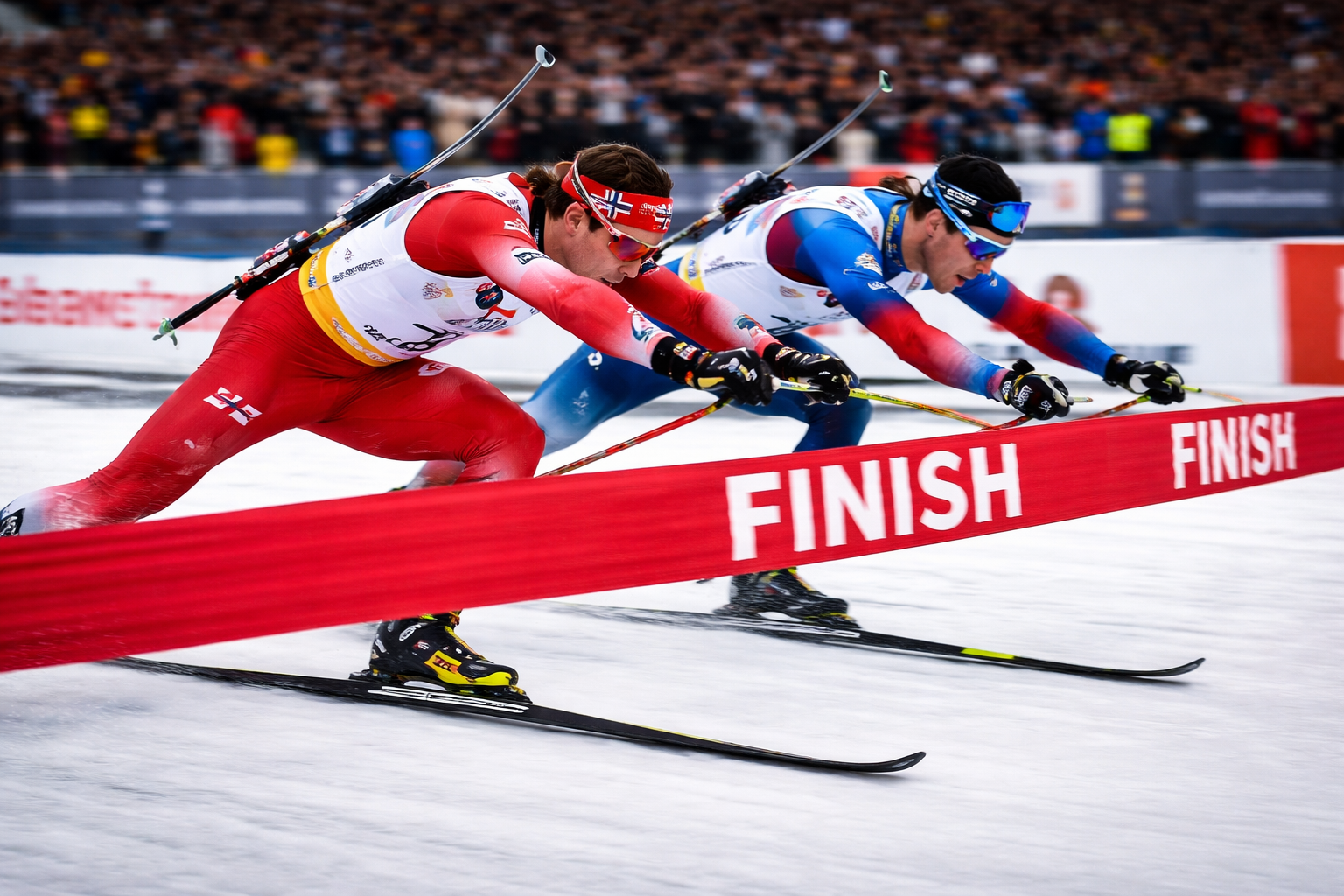 Lægreid avgjorde i spurten