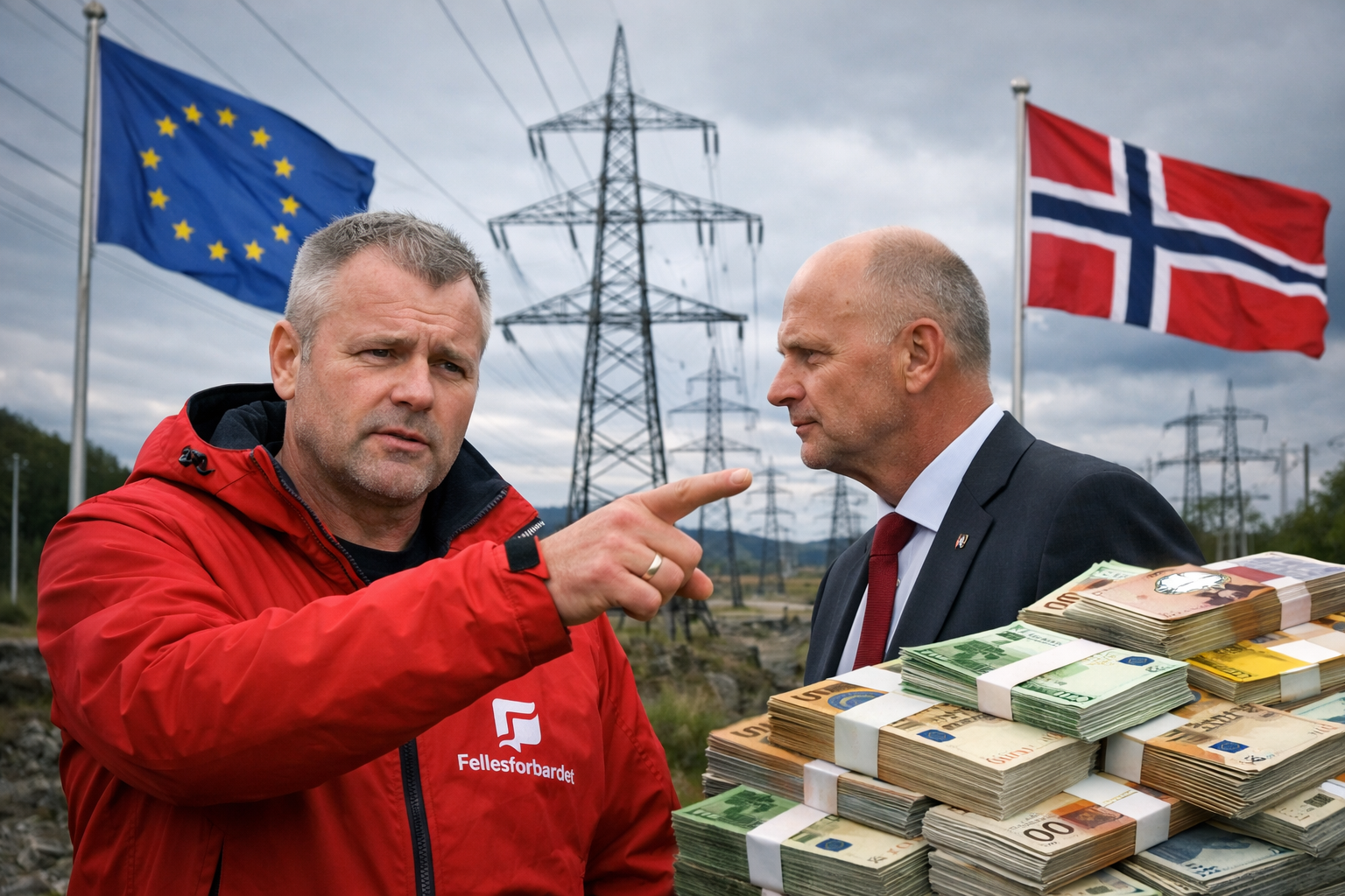 Et ran av norske strømkunder