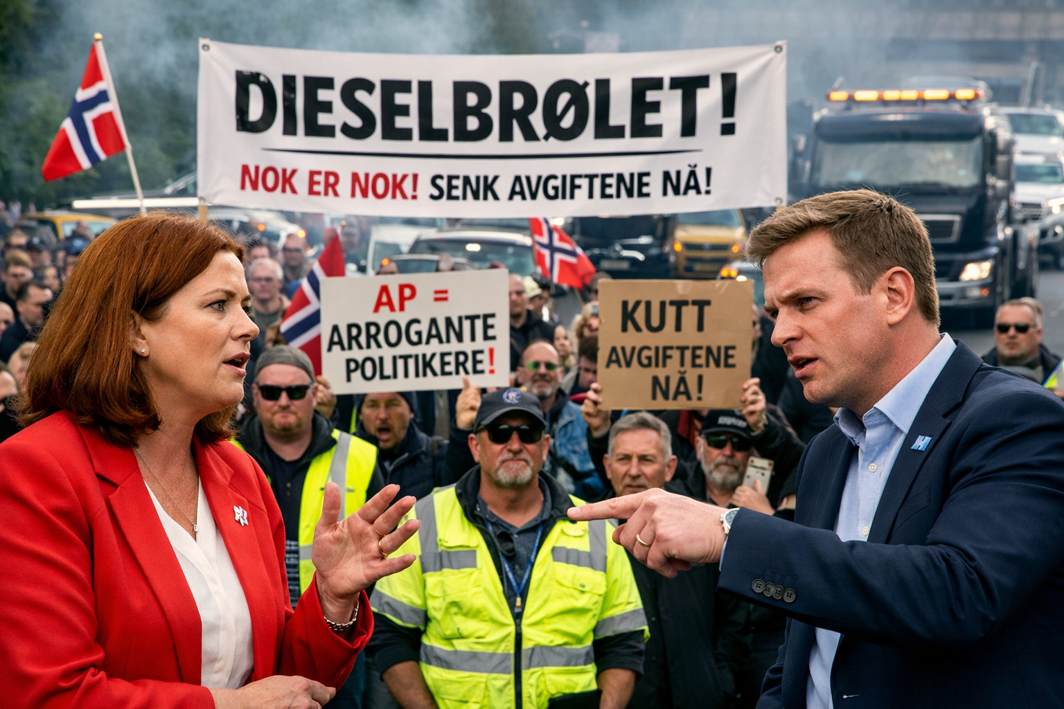 Dieselbrølet møter Stortinget: – Arrogansen provoserer nå folk flest