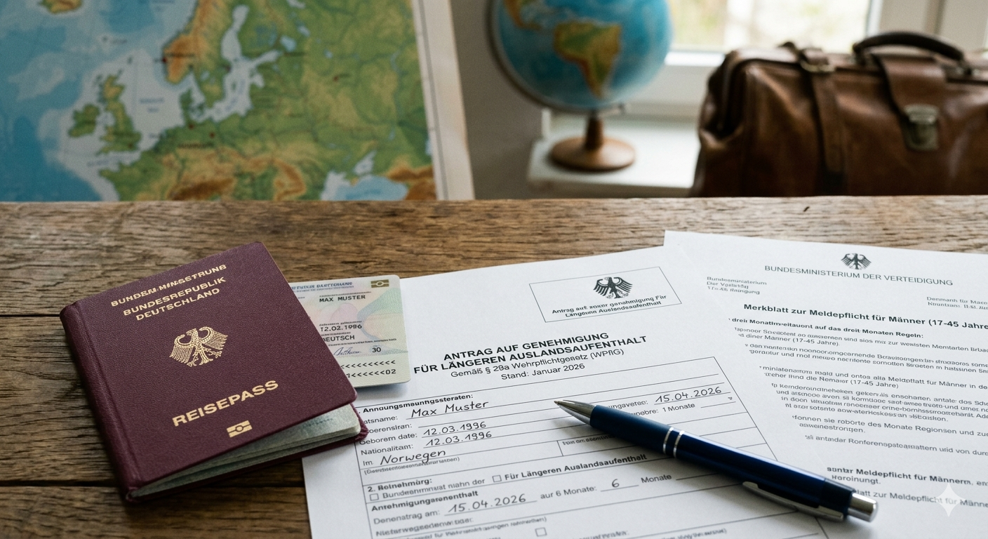 Tyskland innfører søknadsplikt for utenlandsopphold for menn i vernepliktsalder