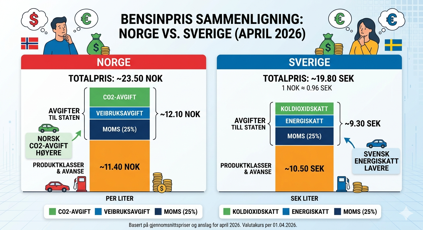 Den store avgifts-duellen: Hvorfor stopper «Sverige-prisene» ved grensen?