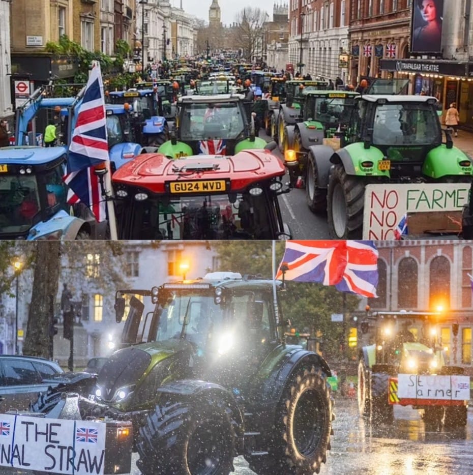 Bønder inntar London: – Kan tvinges til å selge familiegårder