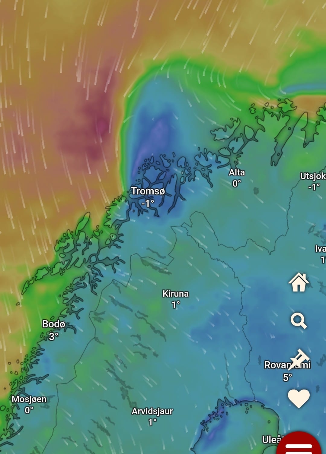 Varsler opp mot en halv meter snø – kraftig værskifte i nord til helga