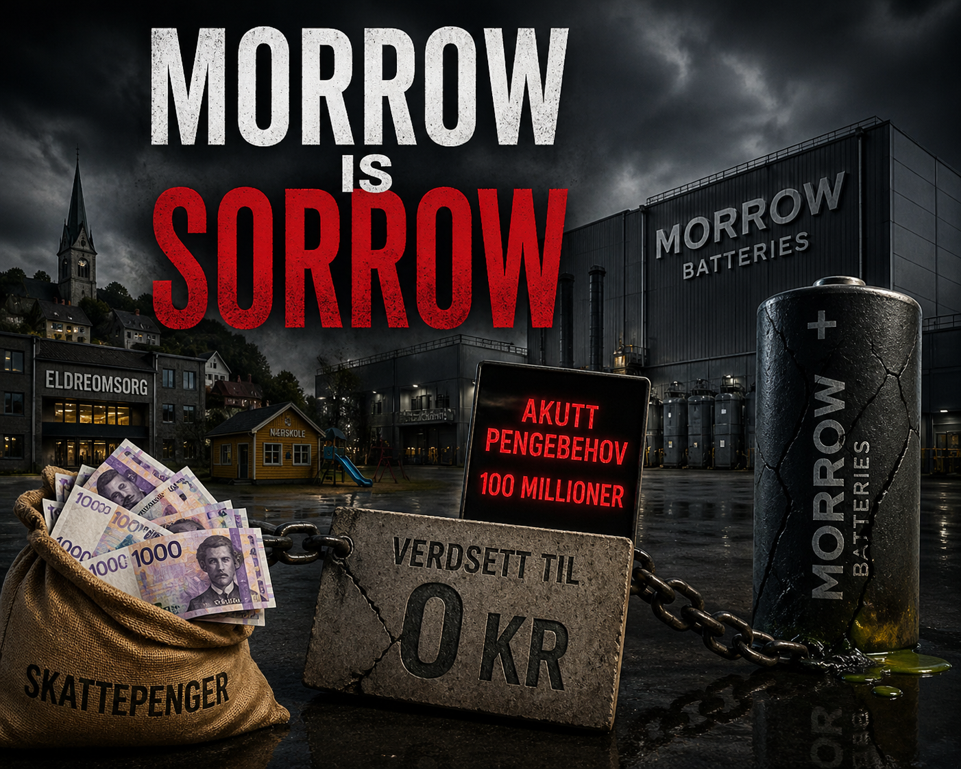 Rikssynser’n: Morrow-sprekken, skattepenger, nullverdi og et politisk mageplask