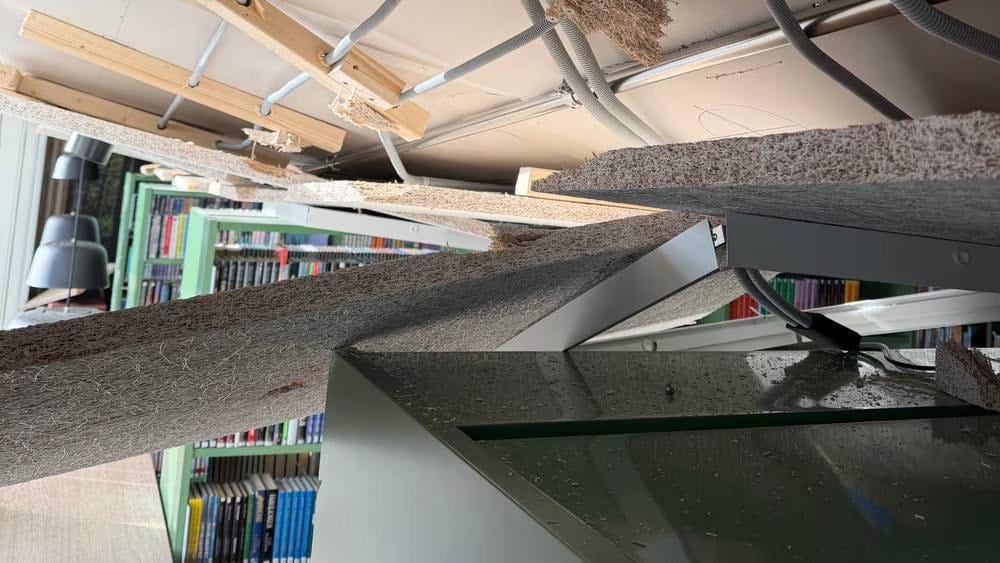 Sør-Fron kommune stenger bibliotek og helsestasjon etter himlingskollaps
