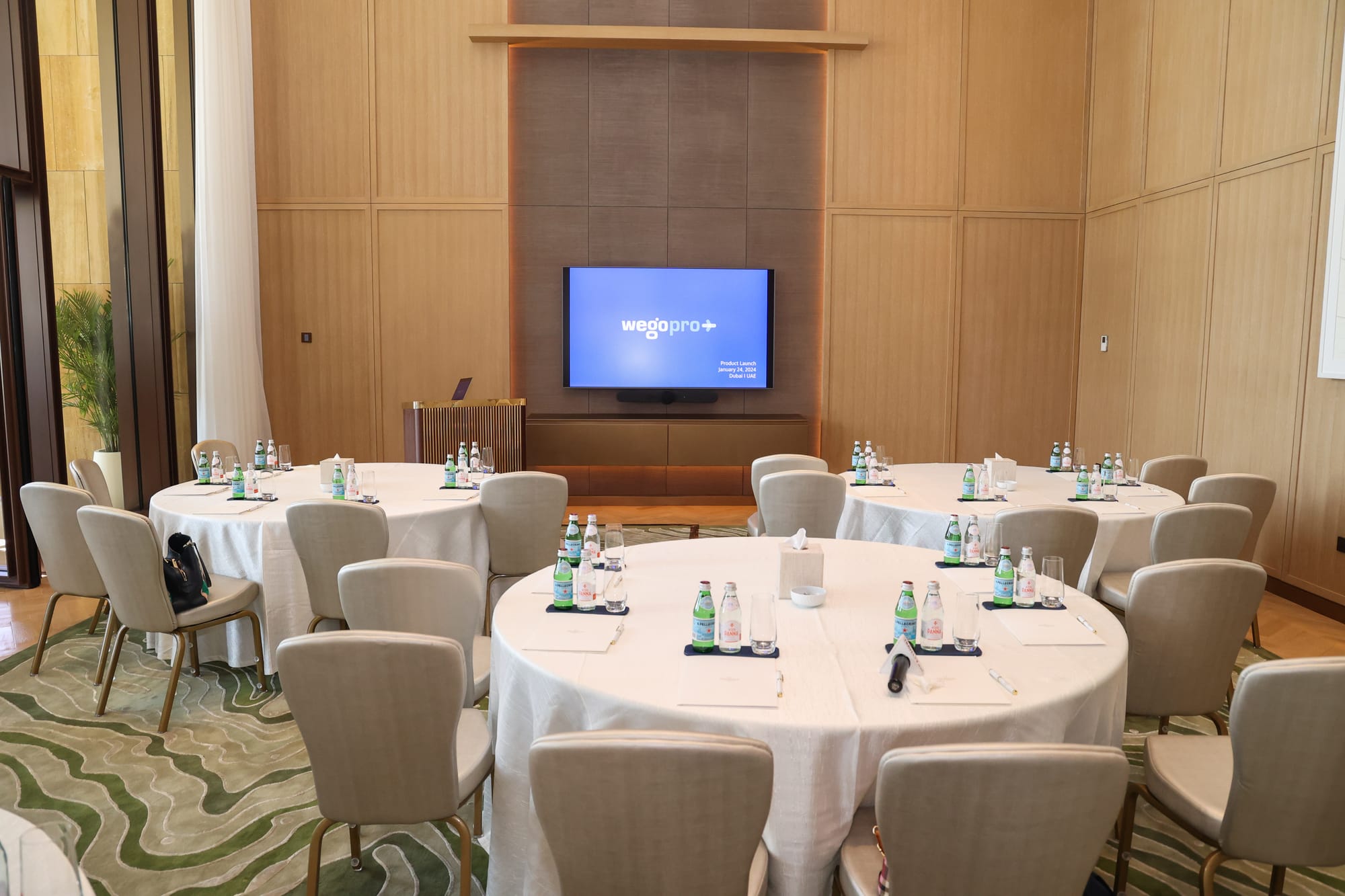 WegoPro Launch Event-Stage Set - WegoPro