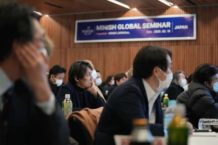 미니쉬 첫 일본 세미나 현장 스케치