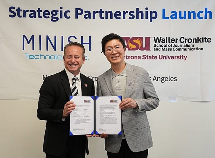 ミニッシュテクノロジー、米国アリゾナ州立大学と戦略的パートナーシップ協約締結