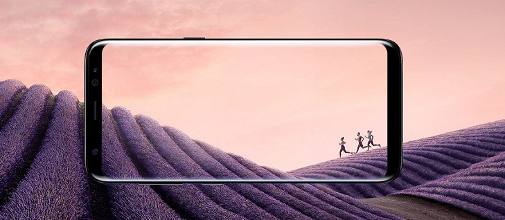 'Galaxy S8 display'