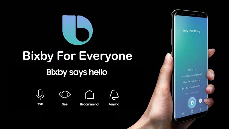 'Samsung Bixby' features