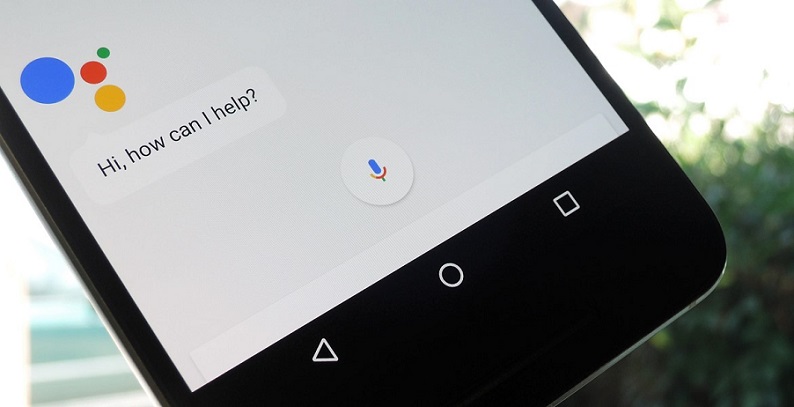 'Google assistant on smartphone'