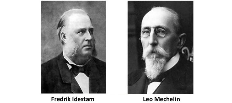 Fredrik Idestam and Leo Mechelin