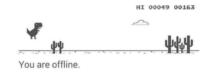 'You are offline'