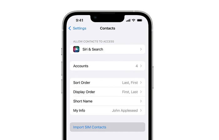 ios15-iphone13-pro-settings-contacts-import-sim-contacts-on-tap