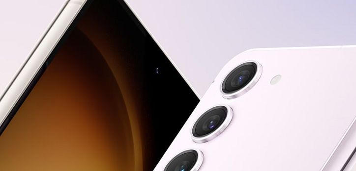 S23 front and rear camera array