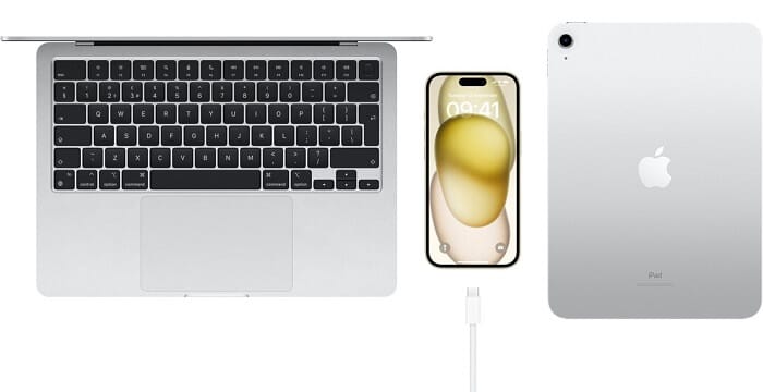 Apple USB-C Connectivity across all devices