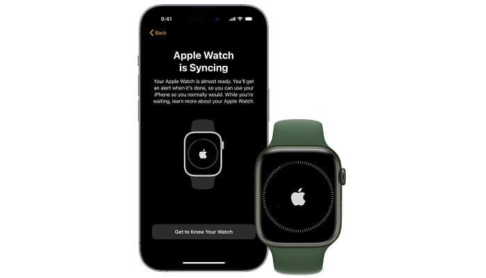 Sync Apple Watch to iPhone