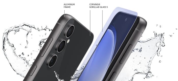 Added durability with aluminium frame and gorilla glass 5