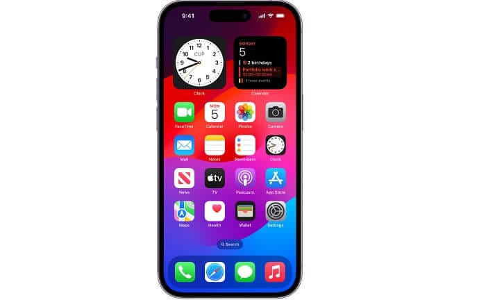 Dark Mode on iPhone