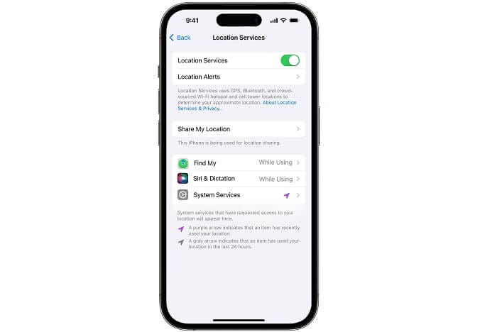 Location Services for apps