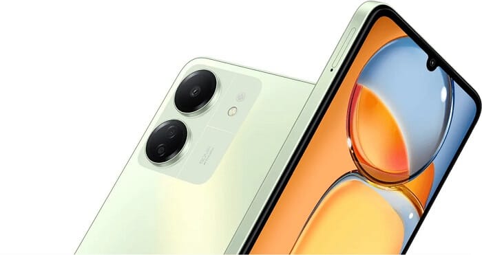 Redmi 13C Front and Back Display