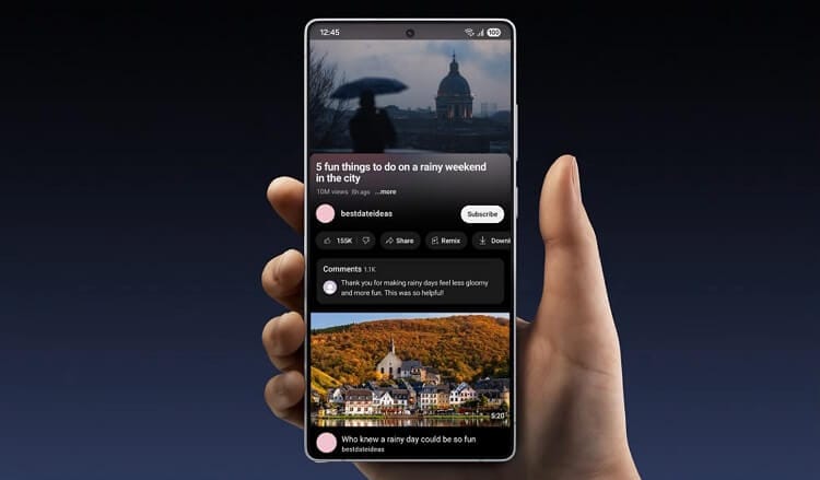 Samsung Galaxy S25 Ultra Bezel-less Screen
