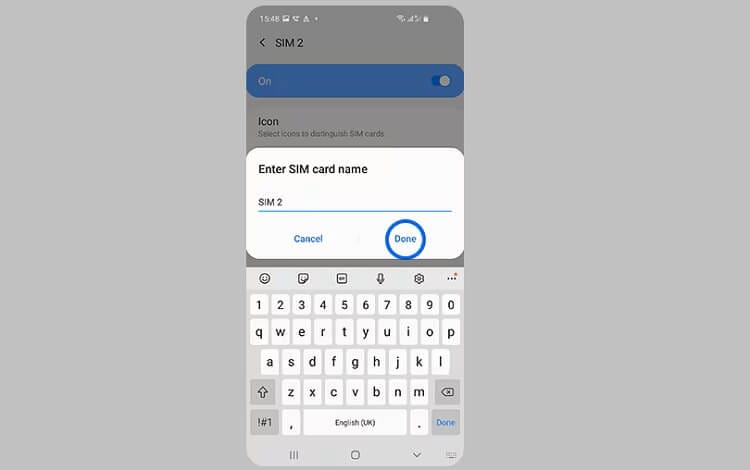 Adding a DUAL SIM in Samsung Device