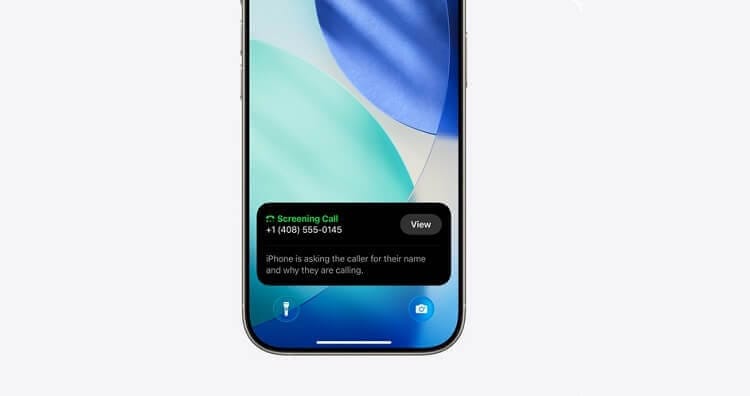 Call Screening Feature on iOS 26