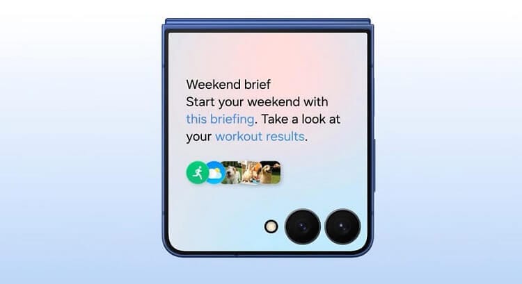 Now Brief Feature on the Z Flip7