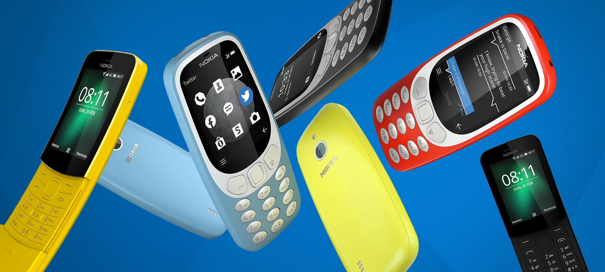 Nokia 3310 vs Nokia 8110 (Head-to-Head)