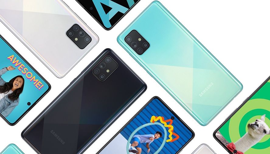 Samsung Galaxy A51 vs Samsung Galaxy A71