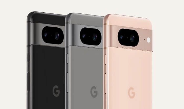 Google Pixel 8 avaliable in 3 colours
