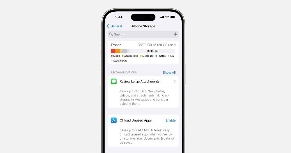 Free Up Storage Space on an iPhone