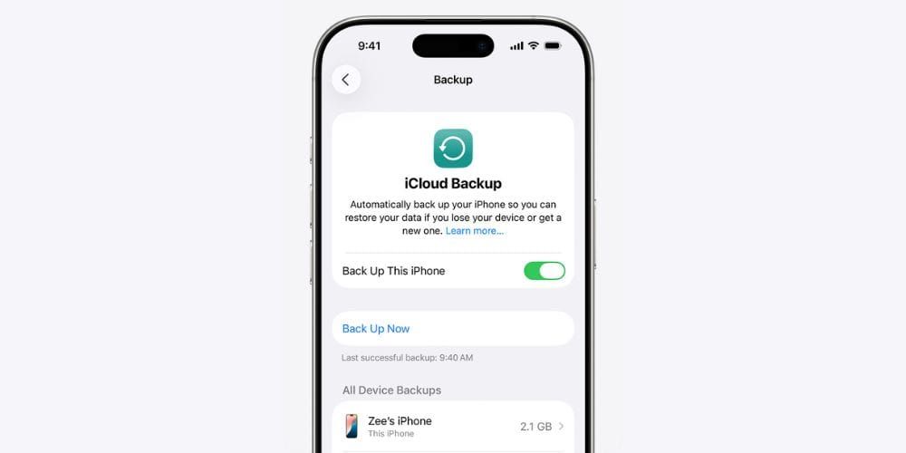 How To Back Up Your iPhone