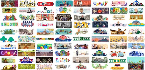 The Best Google Doodles of 2017