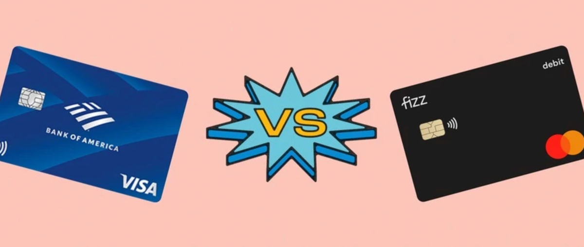 Fizz vs Bank of America student credit cards
